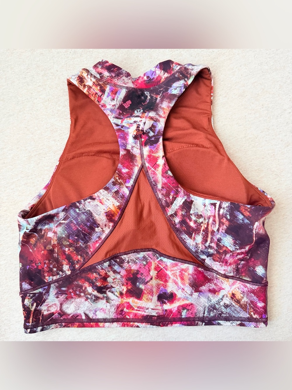 Lululemon Everlux Mesh Cropped Tank